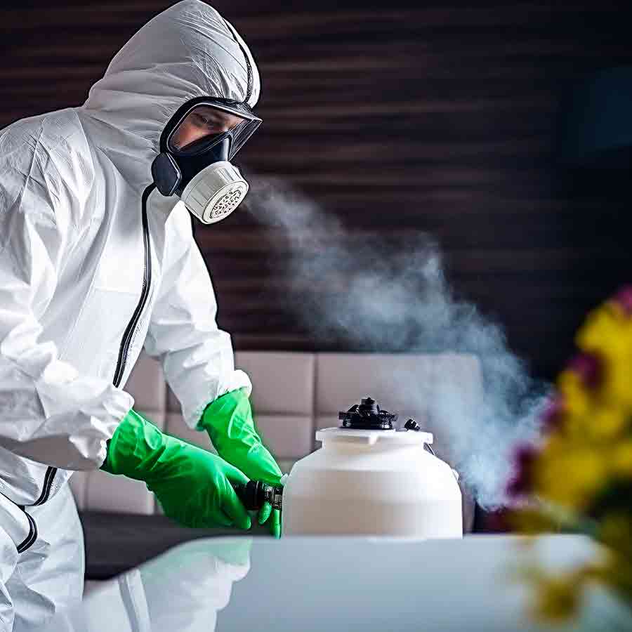 Désinsectisation et traitement des insectes Débarras évacuation locaux et encombrants