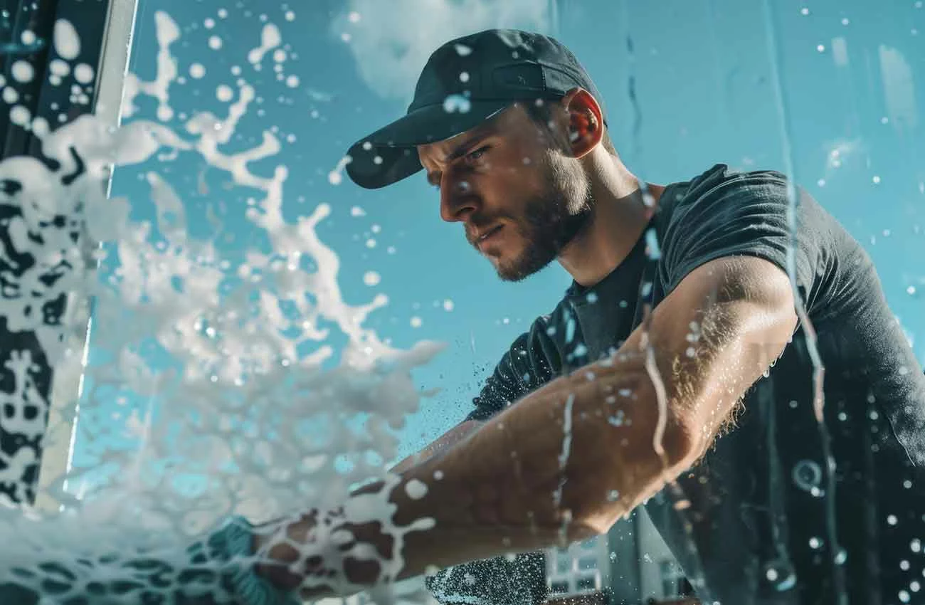 entreprise de lavage de vitres