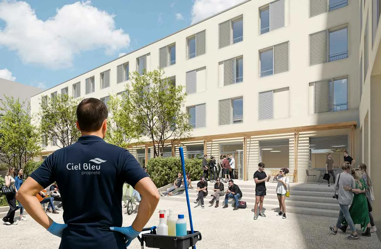 Nettoyage des résidences étudiantes