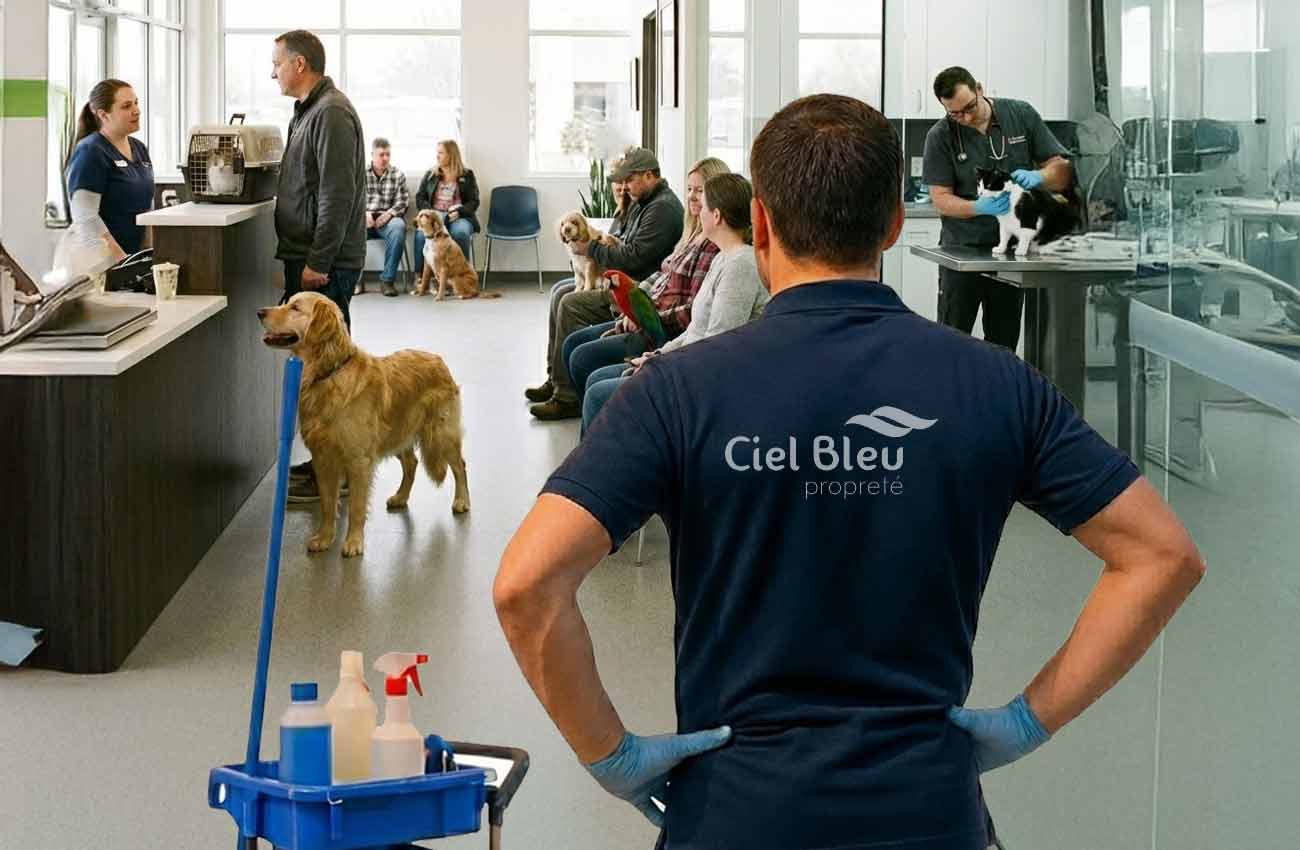 entreprise de nettoyage pour les cliniques vétérinaires